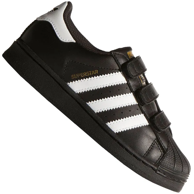 adidas Originals Superstar CF I Sneaker Black/White- 20
