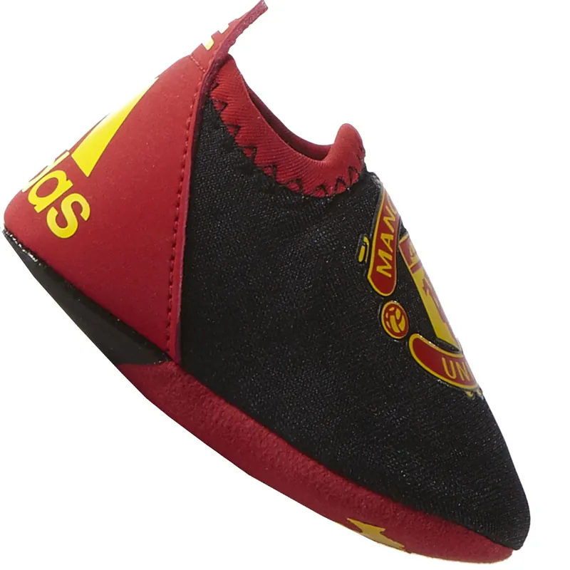 adidas Performance Crib Pack Krabbelschuhe mit Ball Core Black/Bright Yellow/Scarlet- 18 - Nur noch 1 auf Lager