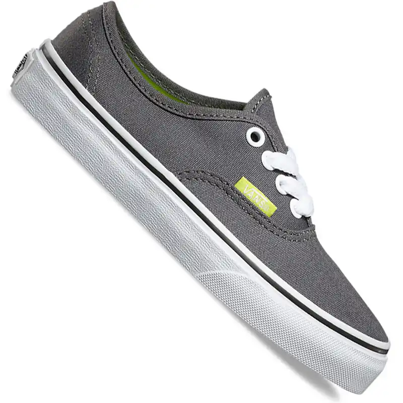 Vans Authentic Sneaker (Pop) Pewter/Lime Punch-
