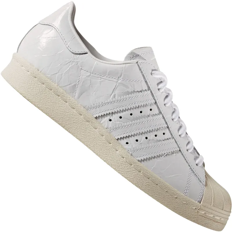 adidas Originals Superstar 80s Sneaker White/Off White- 37 1/3 - Nur noch 1 auf Lager