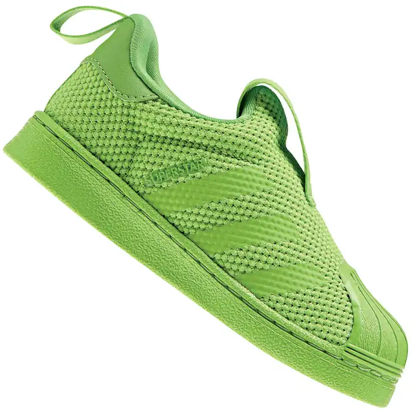 adidas Originals Superstar 360 I Slip Ons Semi Solar Green- 22