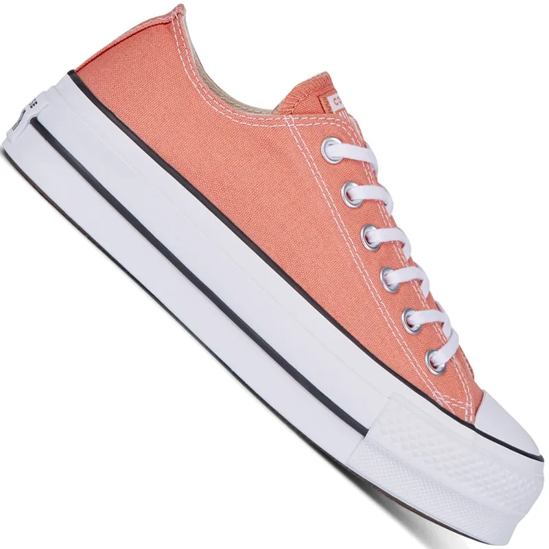 Converse CT All Star Lift OX Halbschuhe Desert Peach/White/Black- 41