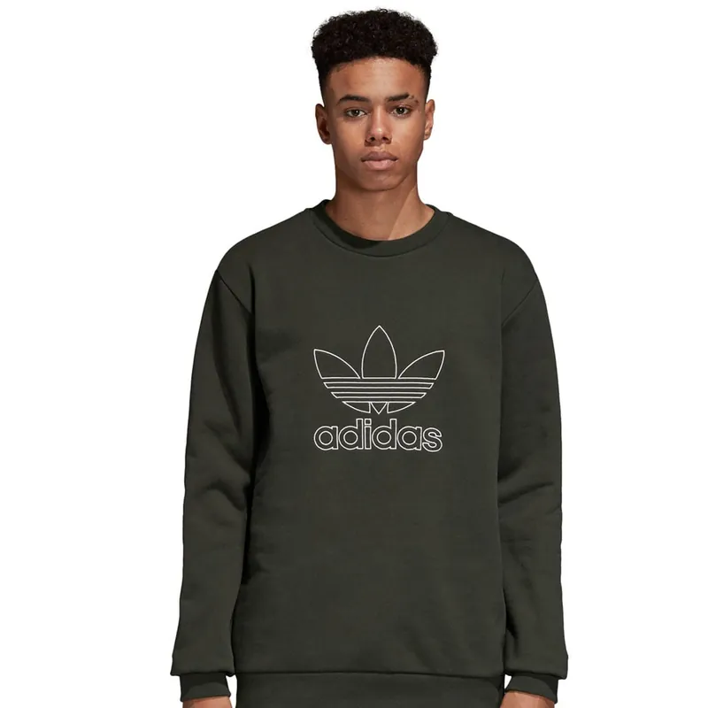 adidas Originals Outline Pullover Night Cargo- XS