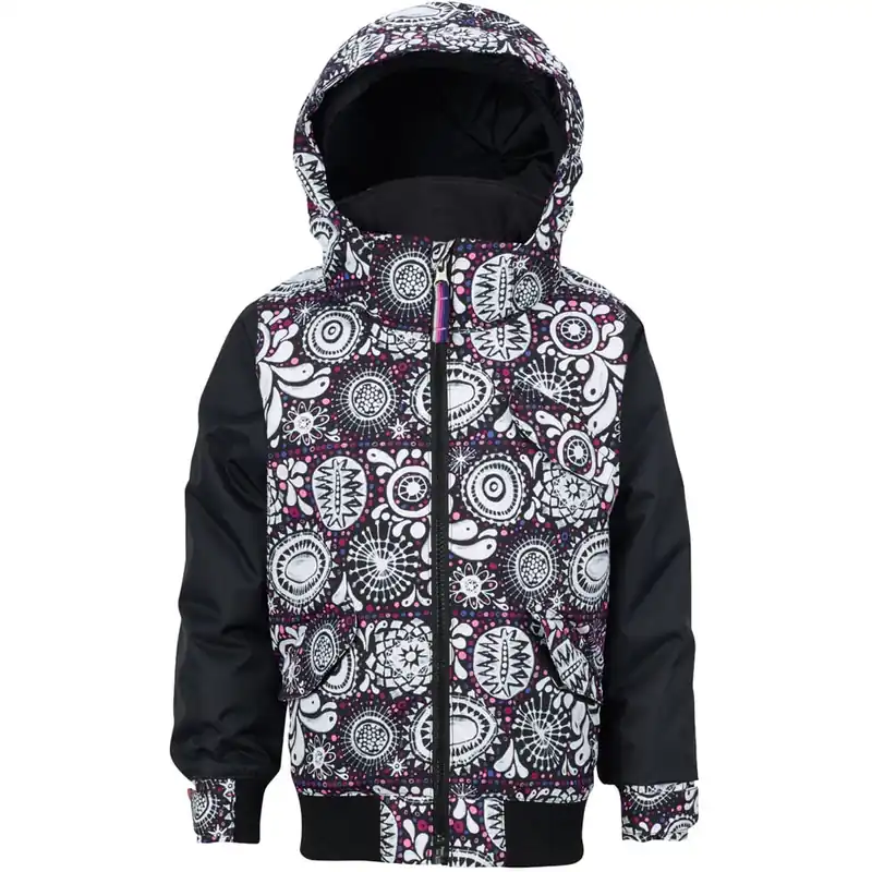 Burton Minishred Twist Winterjacke Sun Doodle/True Black-9