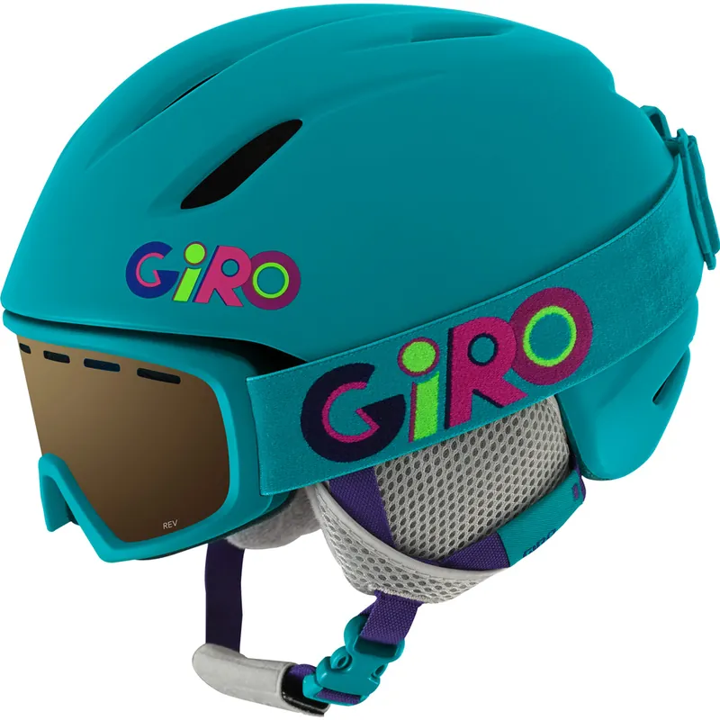 Giro Launch Combo Skihelm-Set Matte Marine Wild-