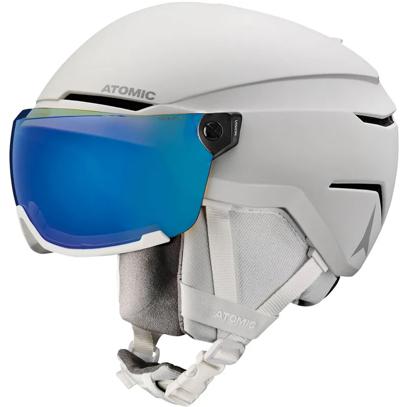 Atomic Savor Visor Stereo Wintersporthelm White Heath-