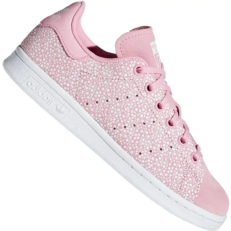 adidas Originals Stan Smith J Sneaker Light Pink/Footwear White- 36