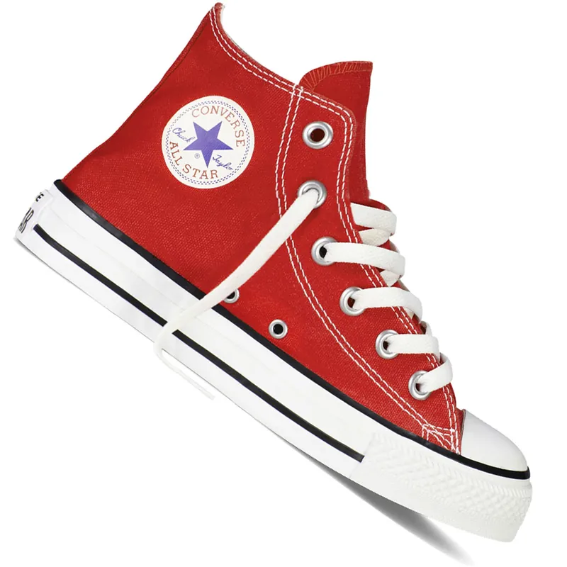 Converse CT All Star Hi Sneaker Red and White- 28.5