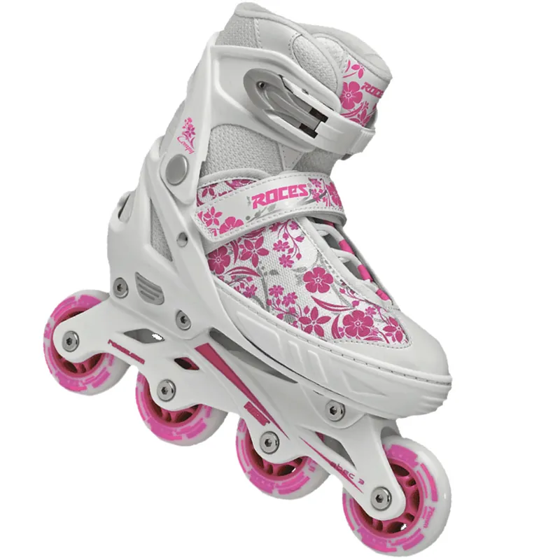 Roces Compy Verstellbare Inlineskates White/Violet- 30-33