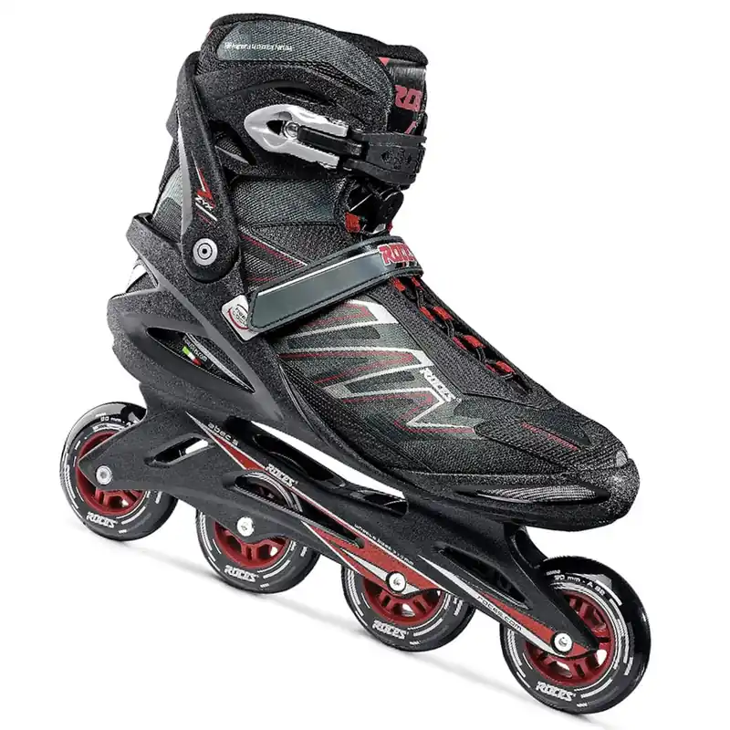 Roces Big ZYX 90 Inliner Black/Crimson Red- 50 - Nur noch 1 auf Lager