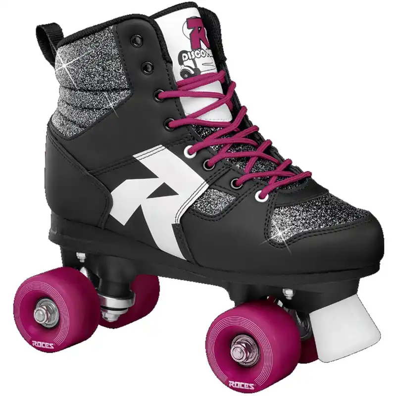 Roces Disco Palace Rollerskates Glitter Black- 37 - Nur noch 1 auf Lager