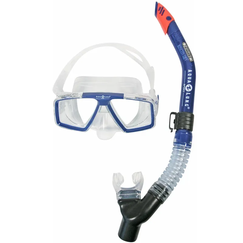 Aqua Lung Cozumel Pro Schnorchelset Blue-
