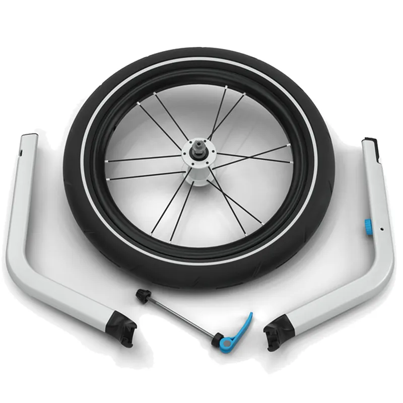 THULE Chariot Jogging 1 Joggingrad-Zubehör Silver/Black-