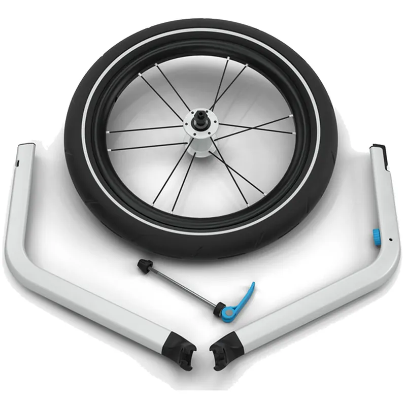 THULE Chariot Jogging 2 Joggingrad-Zubehör Silver/Black-