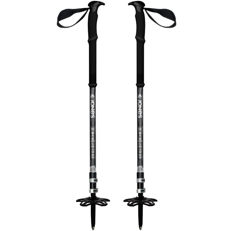 Jones Talon Pro Carbon-Teleskopstöcke Black-