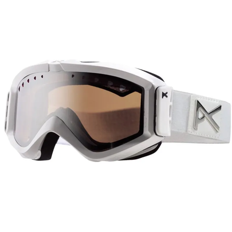 Anon Figment Skibrille White Emblem/Silver Mirror-