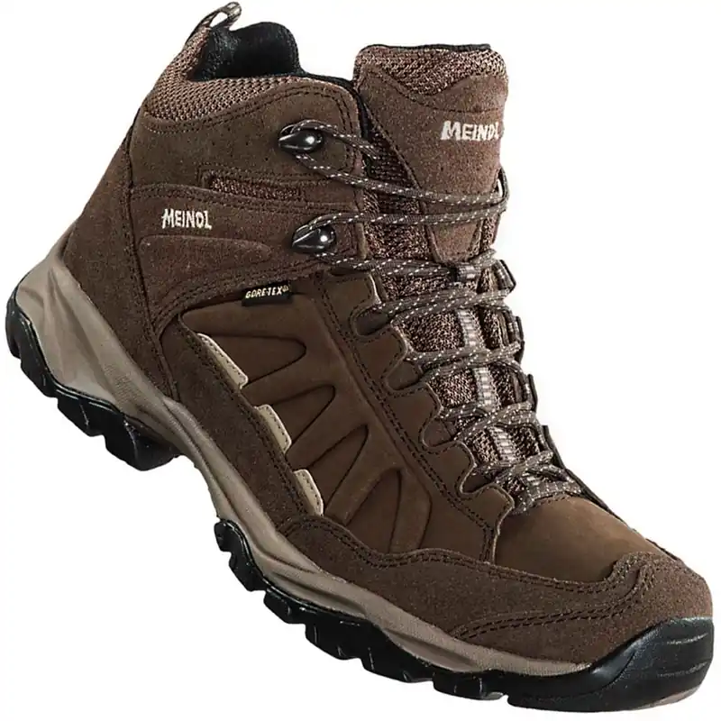 Meindl Nebraska Mid Gore-Tex Wanderboots Dunkelbraun- 36 - Nur noch 1 auf Lager