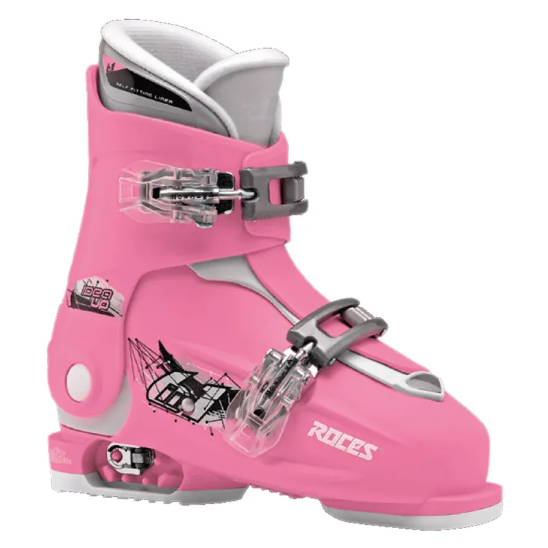 Roces Idea Up Junior Skistiefel Pink/White- 19-22
