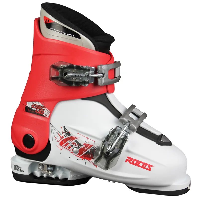 Roces Idea Up Junior Skischuhe White/Red/Black- 19-22
