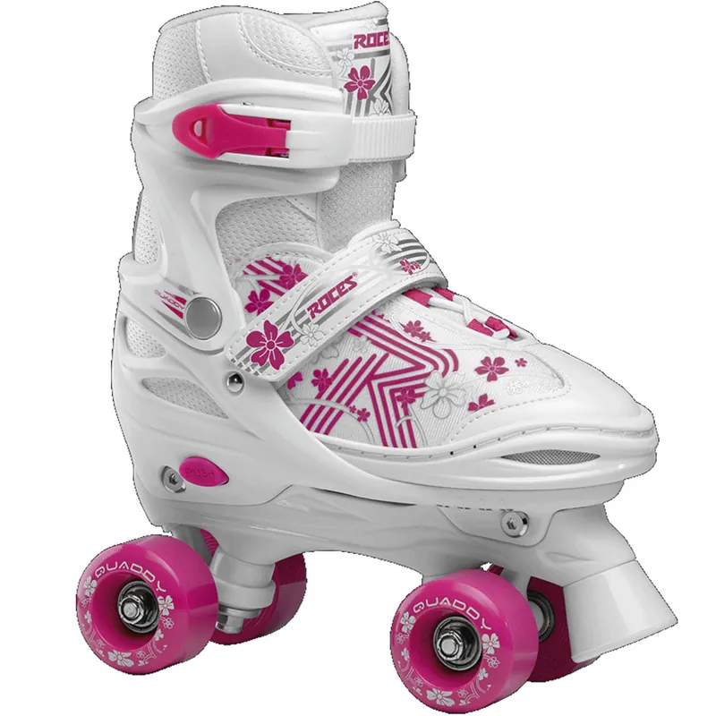 Roces Quaddy Rollschuhe White/Pink- 26-29