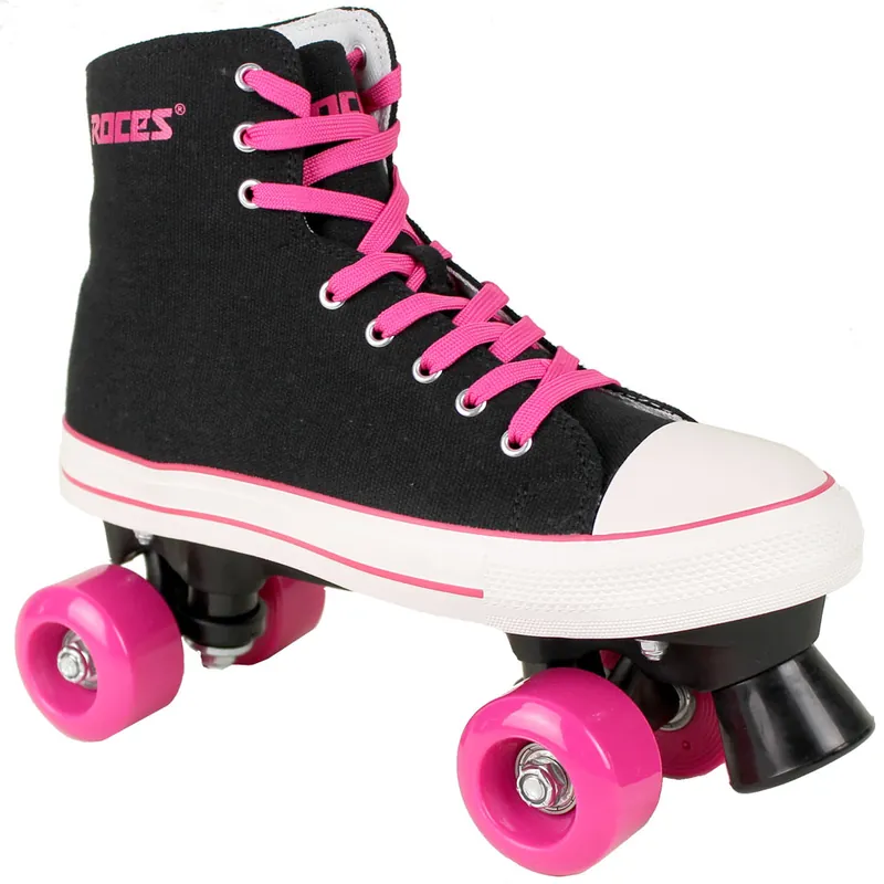 Roces Chuck Classic Roller Rollschuhe Black/Pink- 33