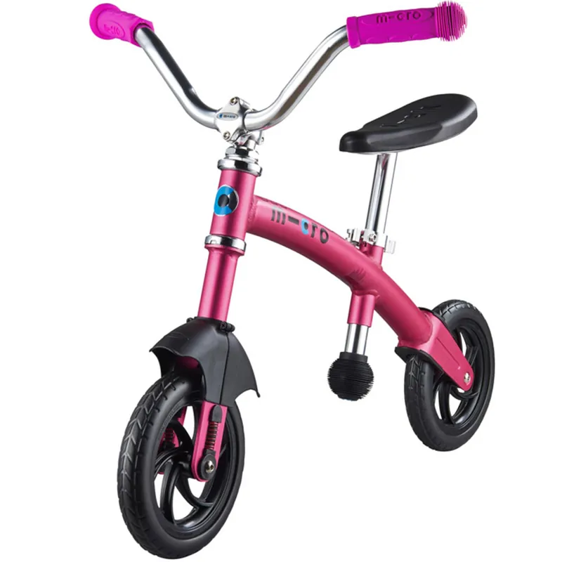 Micro G-Bike Chopper Deluxe Kinderlaufrad Pink-