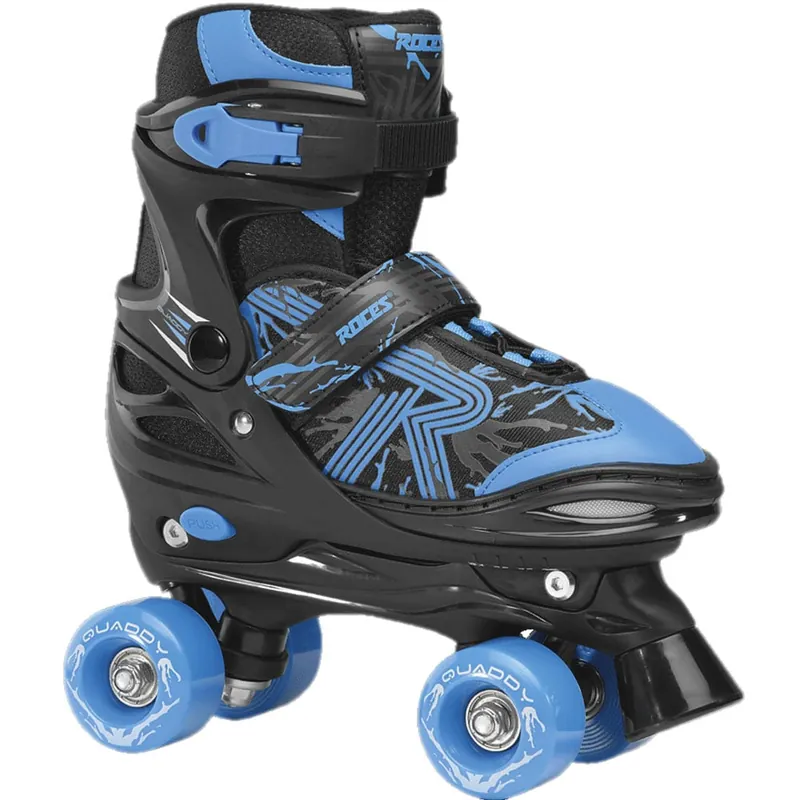 Roces Quaddy 3.0 Rollschuhe Black/Astro Blue- 26-29