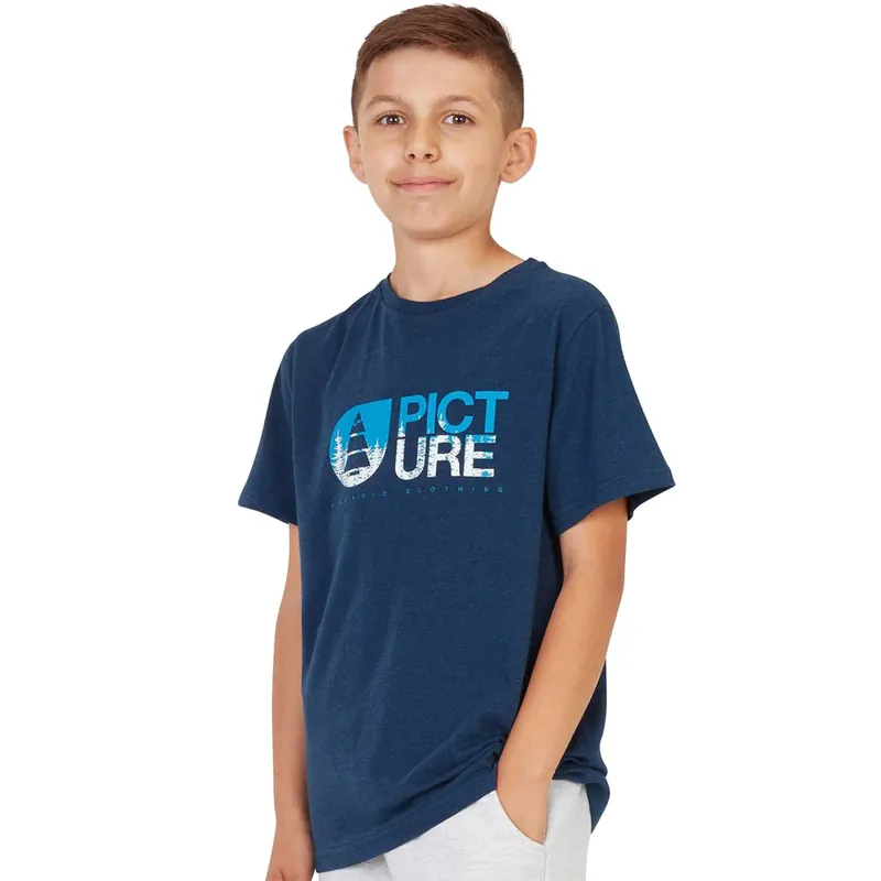 Picture Roots Kurzarmshirt Dark Blue-9
