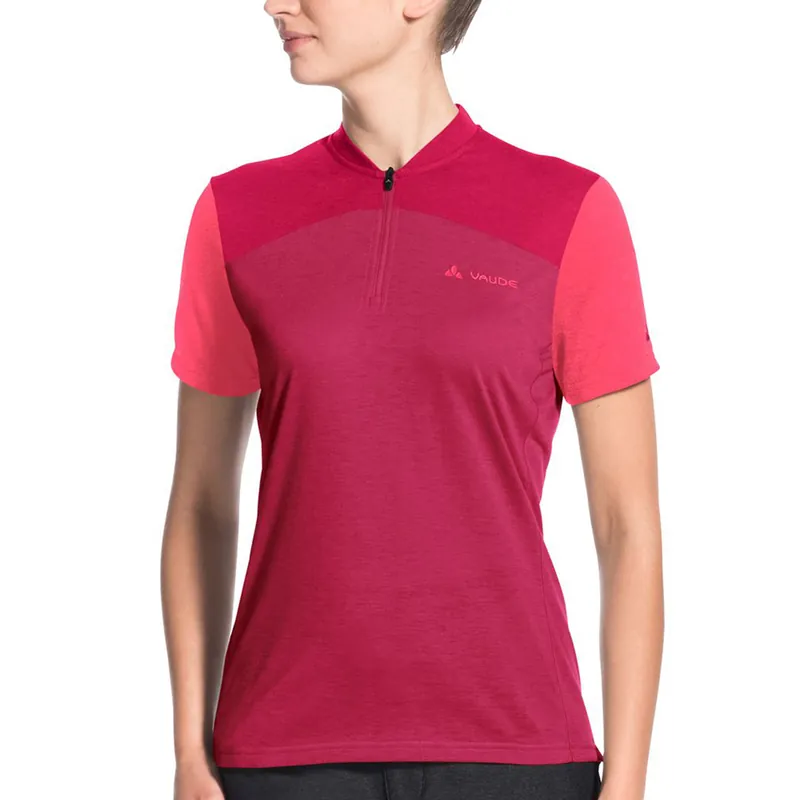 Vaude Tremalzo 4 Radshirt Crimson Red- S
