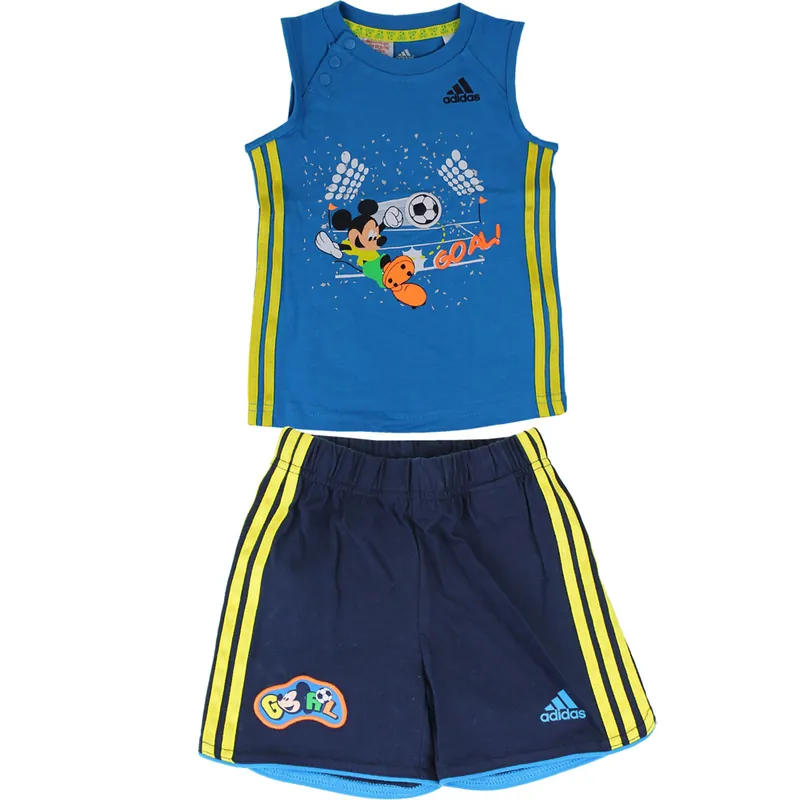 adidas Performance Summer Set Solar Blue/Yellow/Collegiate Navy- 68