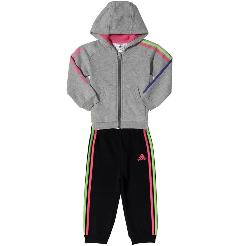 adidas Performance Lineage Trainingsanzug Grey/Pink/Green/Purple-