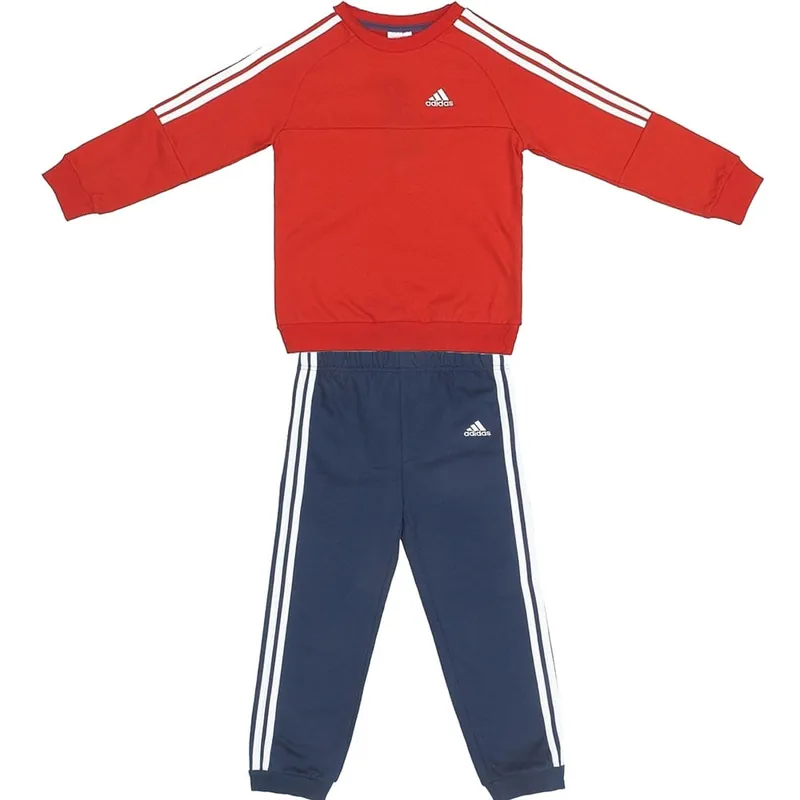 adidas Performance Crew Jogginganzug Red/White/Blue-9