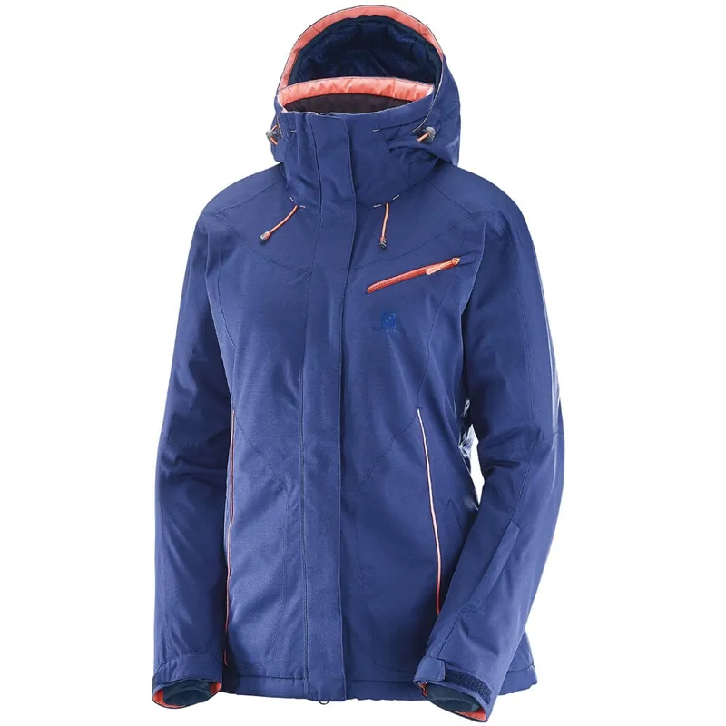 Salomon Fantasy Skijacke Medieval Blue Heather-