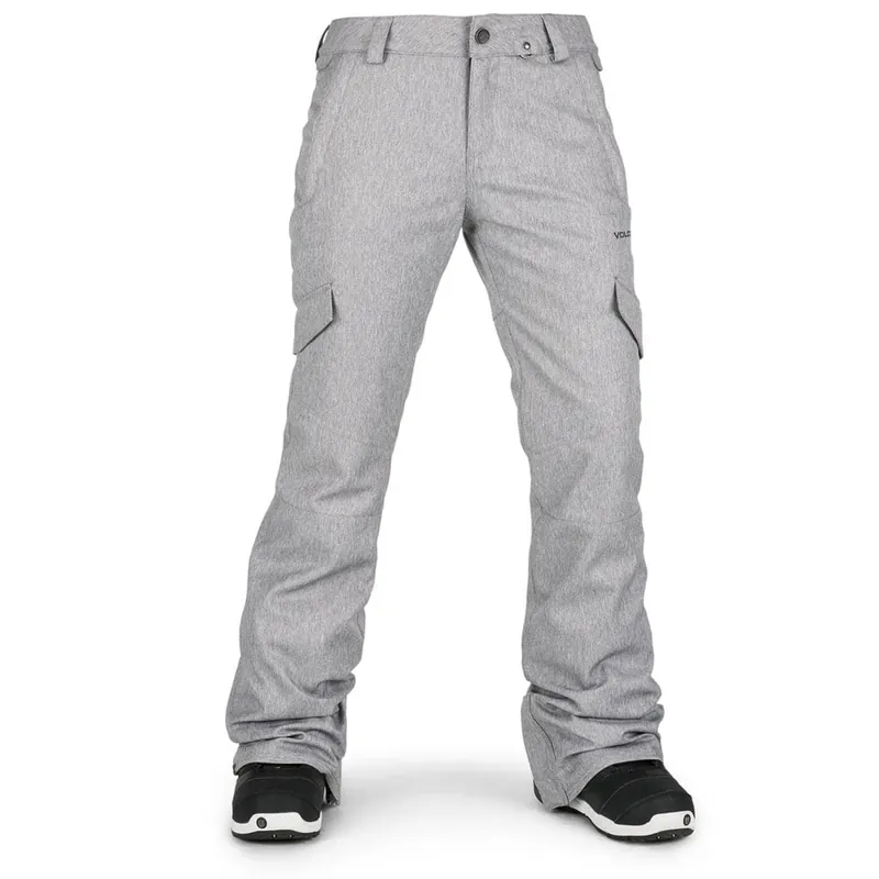 Volcom Bridger Insulated Funktionshose Heather Grey-9