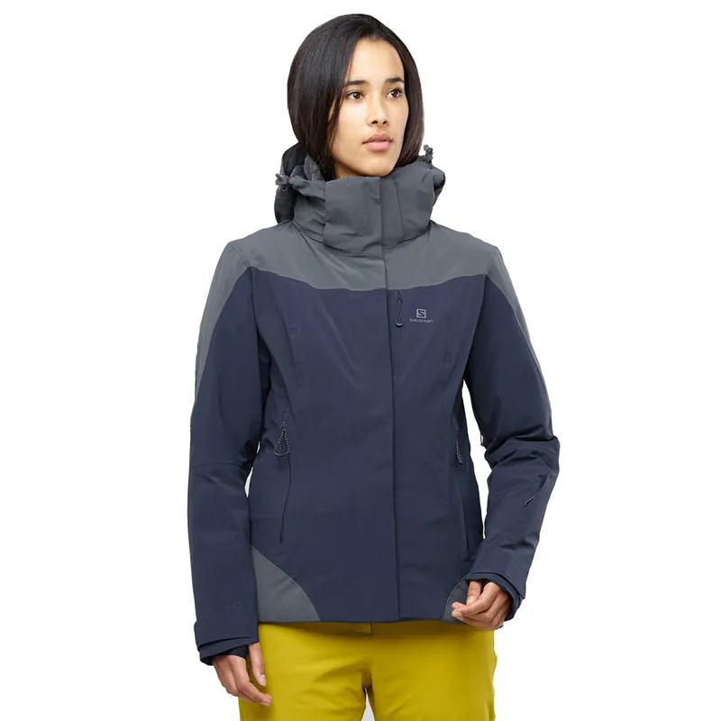Salomon Icerocket Skijacke Night Sky/Ebony- XS