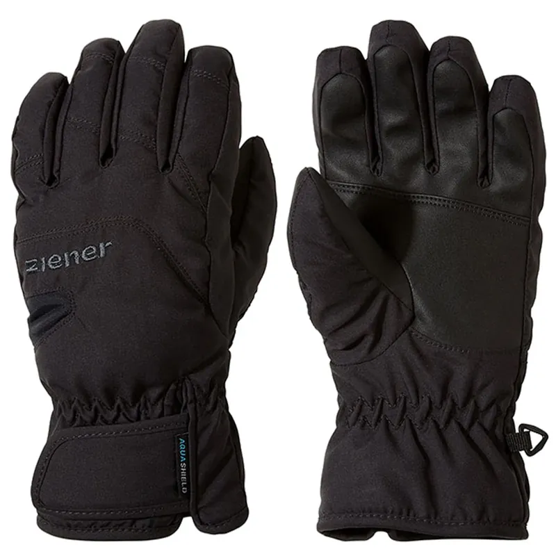 Ziener Nos Lizzard Glove Fingerhandschuhe Black/Black-