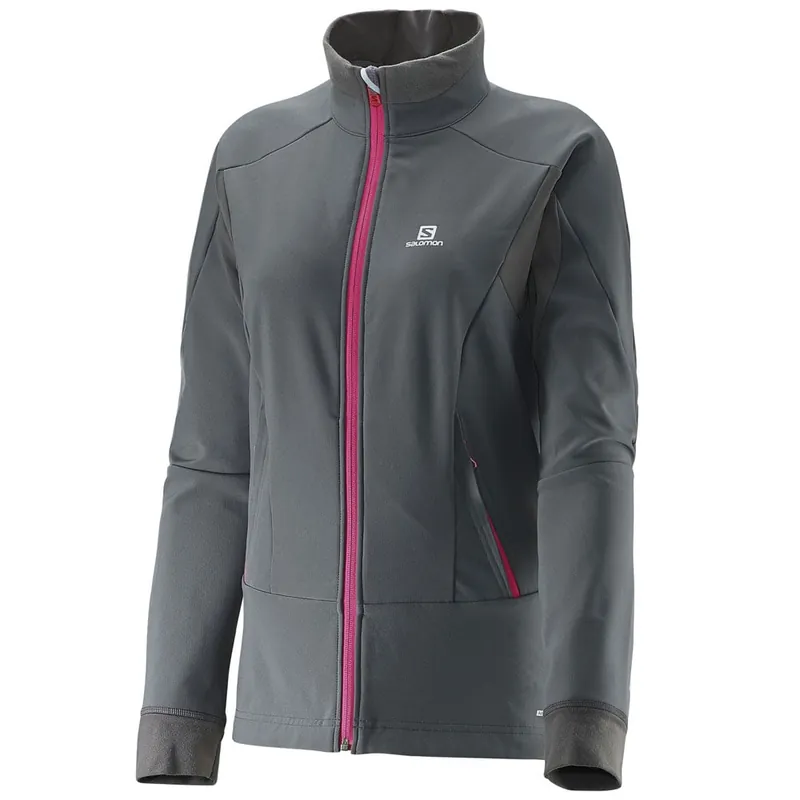 Salomon Momemtum Funktionsjacke Galet Grey-