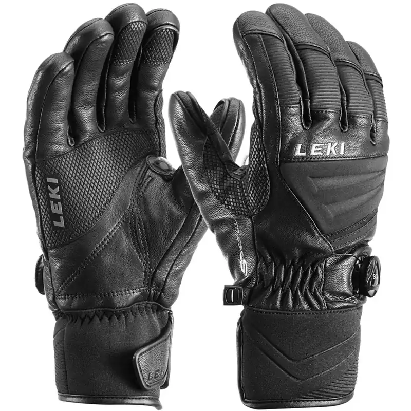 Leki Griffin Tune S Boa Handschuhe mit Boa-Verstellrad Black-9