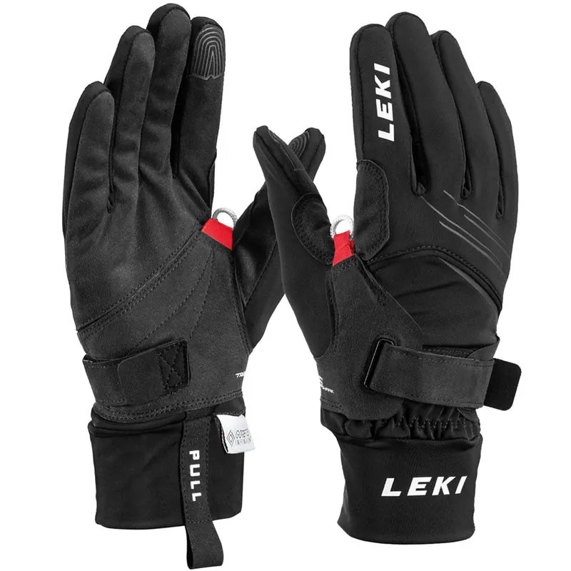 Leki Nordic Course Shark Skihandschuhe Black-9