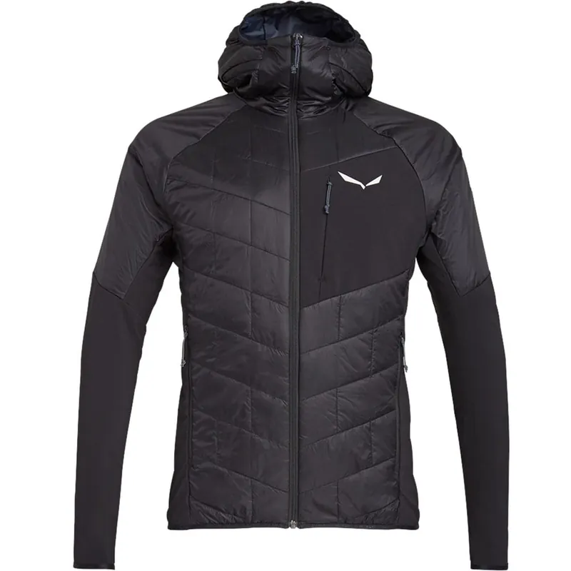 Salewa Ortles Hybrid Wetterjacke Black Out-9