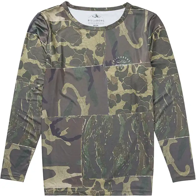 Billabong Operator Tech Tee Langarmshirt Camo- S