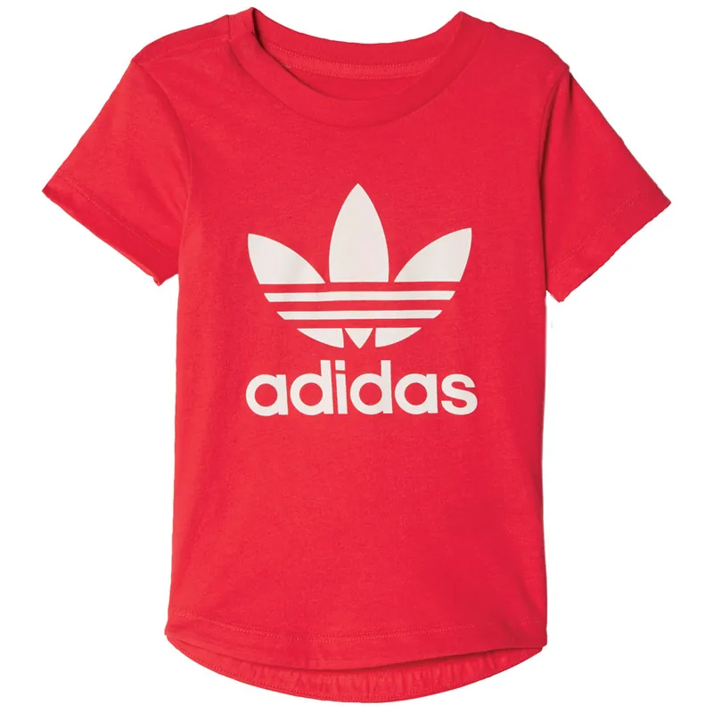 adidas Originals Trefoil Tee Shirt Ray Red-9