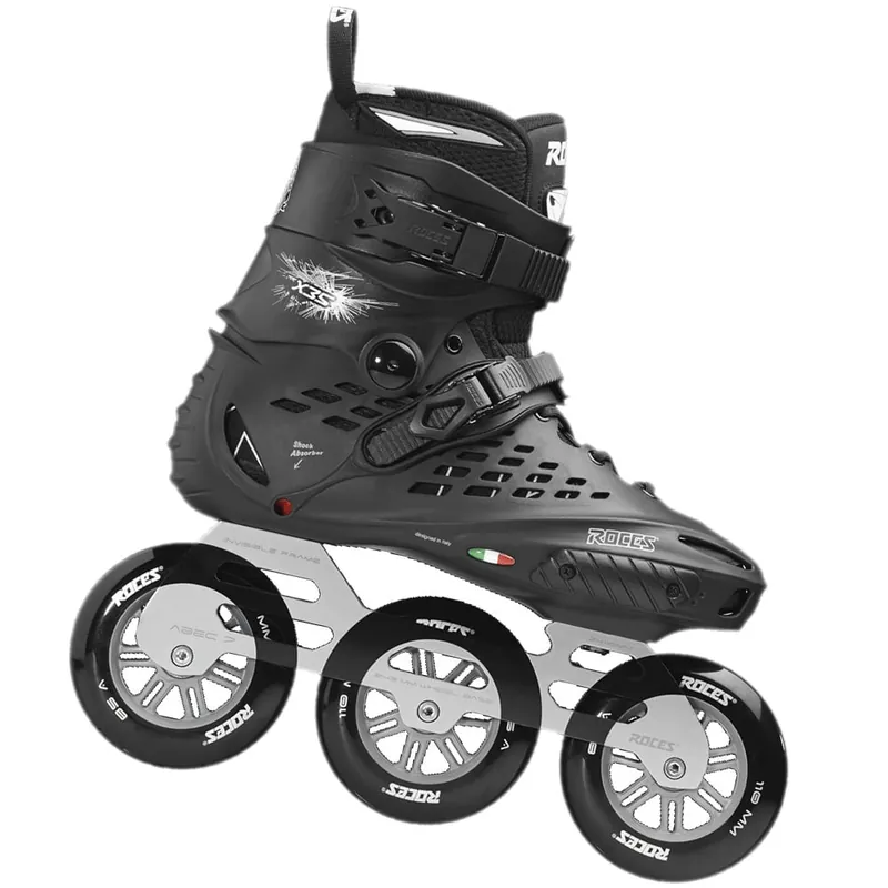 Roces X35 3X110 TIF Inline Skates Black/Silver- 39