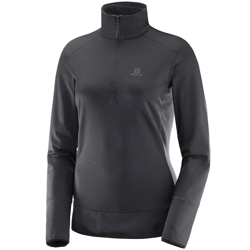Salomon Discovery Half-Zip Funktionsshirt Black-