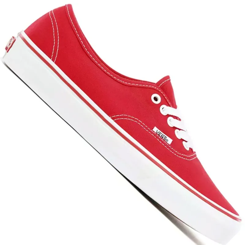 Vans Authentic Skateschuhe Red- 36