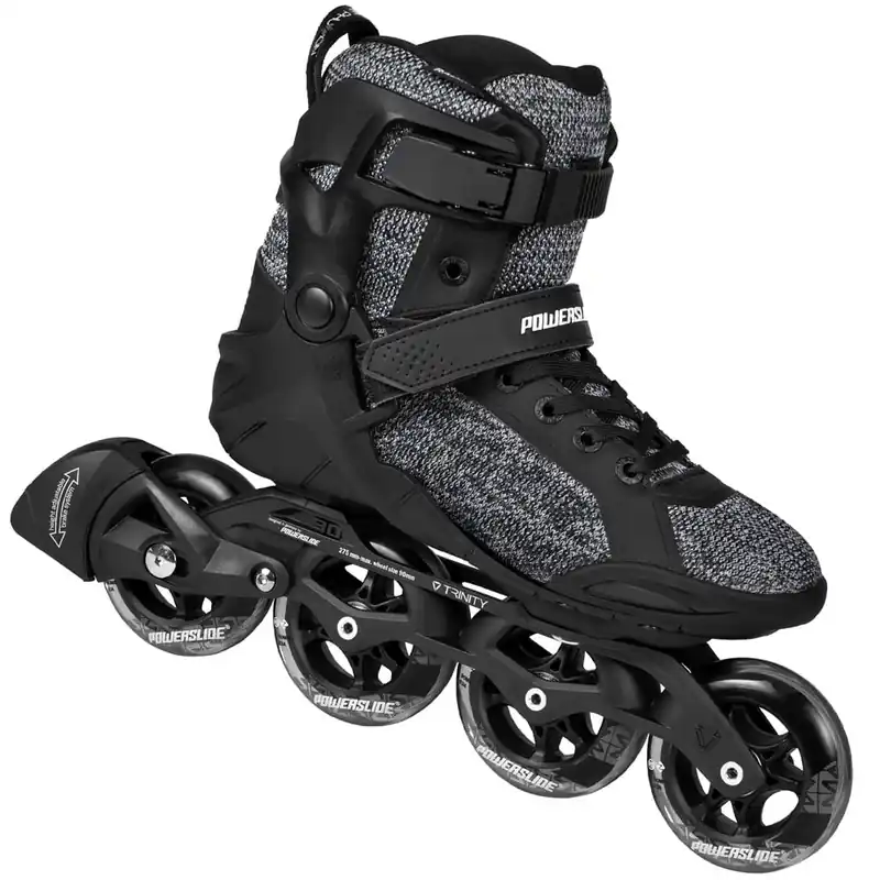 Powerslide Phuzion Radon Enzo 90 Inlineskates Black/White- 36 - Nur noch 1 auf Lager