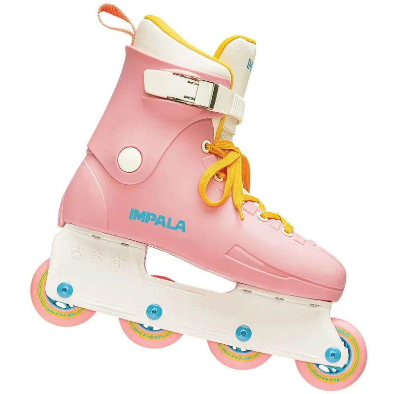 Impala Lightspeed Inline Skates Pink/Yellow- 36