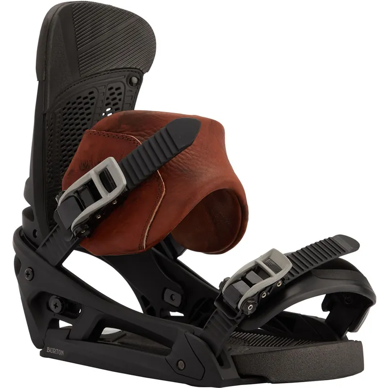 Burton Malavita EST Snowboard-Bindung Marbled Leather-9