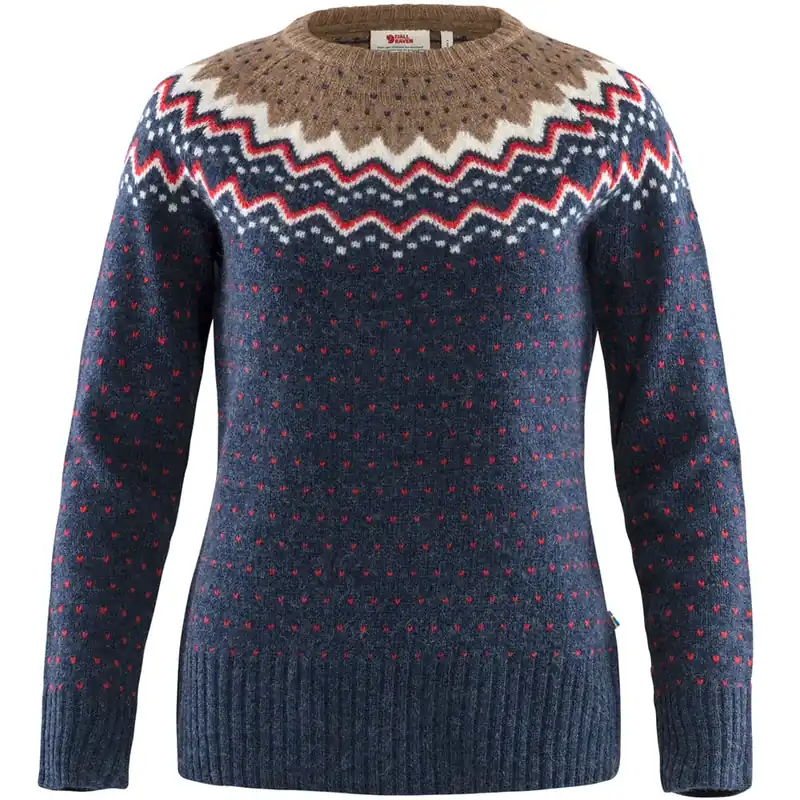 Fjällräven Övik Knit Strickpullover Navy-9