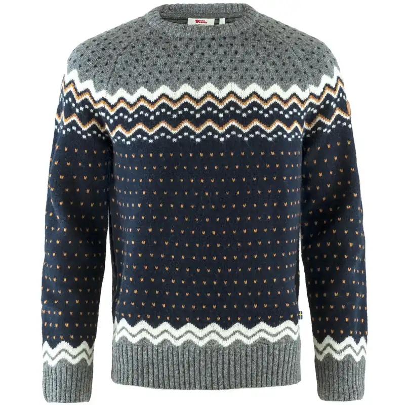 Fjällräven Övik Knit Strickpullover Dark Navy- S